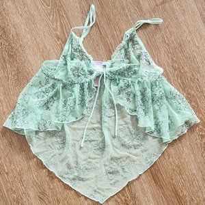Savage x Fenty Lacy Camisole Lingerie Top